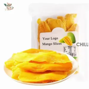 Qingchun Healthy Natural Bulk Wholesale  Dried Fruit Dried Mango Chips